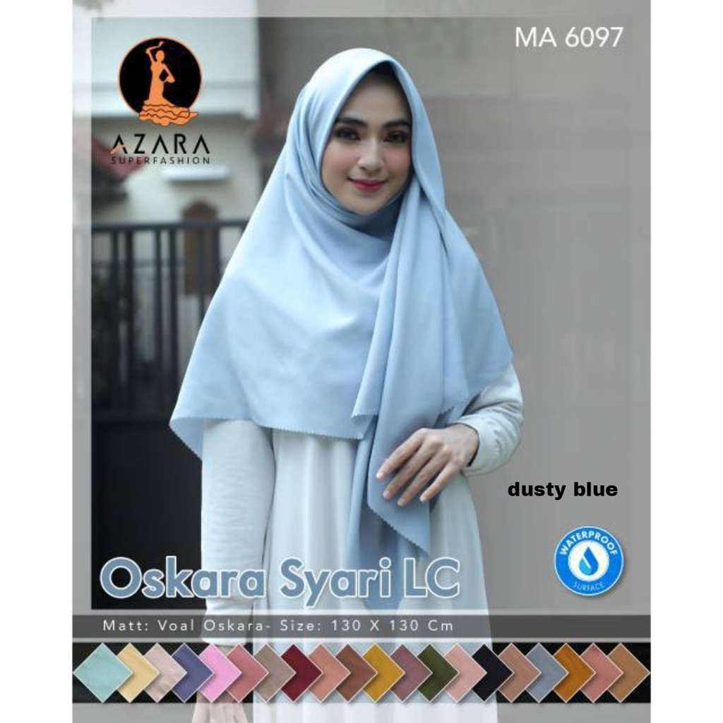 [130X130 WP] SQUARE WATERPROOF OSKARA SYARI LC / SEGIEMPAT VOAL MIRACLE SYARI WATER RESIST ANTI AIR