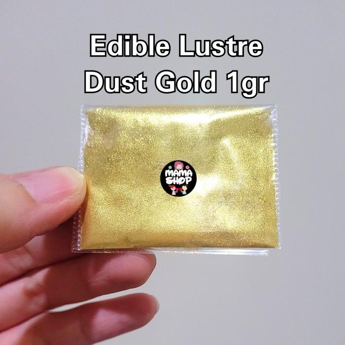 

Topping | Lustre Gold Bubuk Emas 1 Gram Edible Bisa Dimakan Untuk Hiasan Kue Kualitas Terbaik