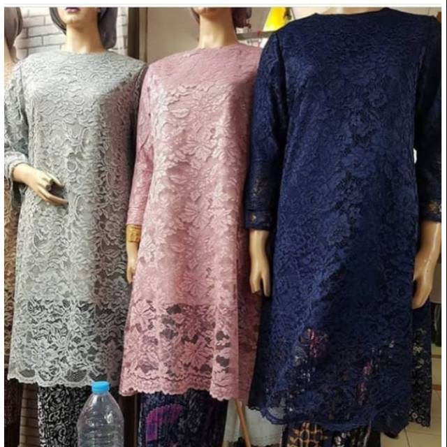 Atasan tunik brokat 2 / kebaya wisuda  / kebaya modern / kebaya muslim
