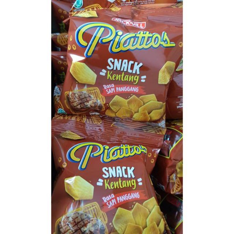 Ciki Piatos/Chiki Piattos 1 Renceng isi 10pcs Snack Murah