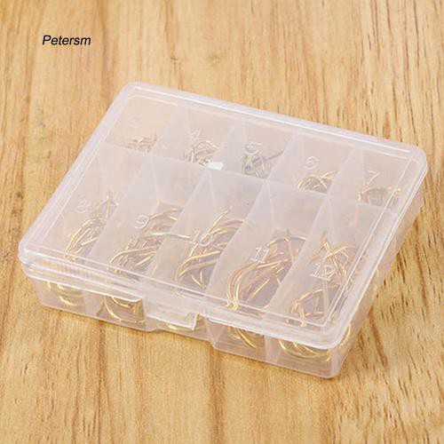 Pst _ 100Pcs 3 # -12 # Kail Pancing Bahan Metal Tahan Lama