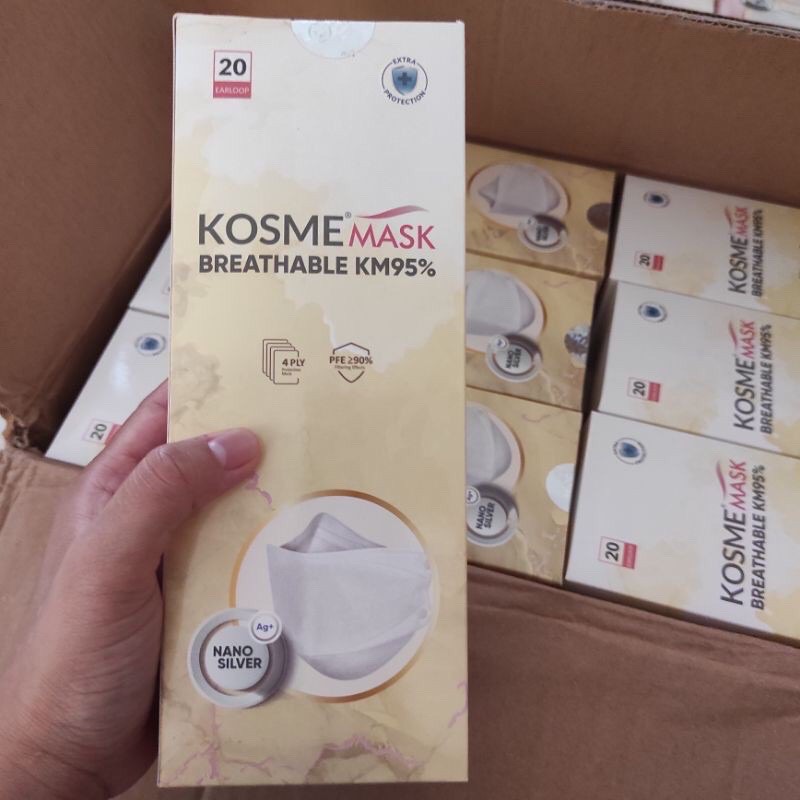 [ORIGINAL] KOSMEMASK | MASKER MS GLOW | KOSME MASK FITMASK