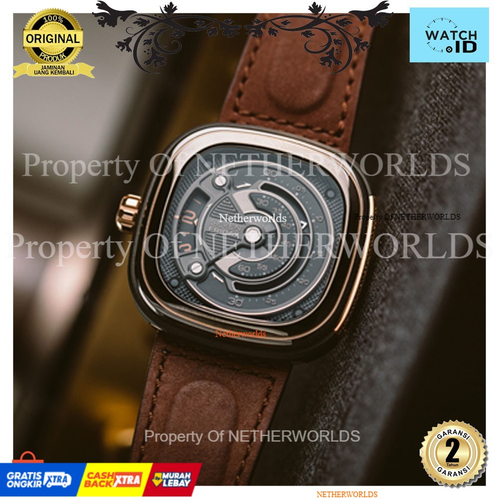 [SEVEN FRIDAY SF M2B/01] JAM TANGAN PRIA | LEATHER STRAP By Toko Netherworlds