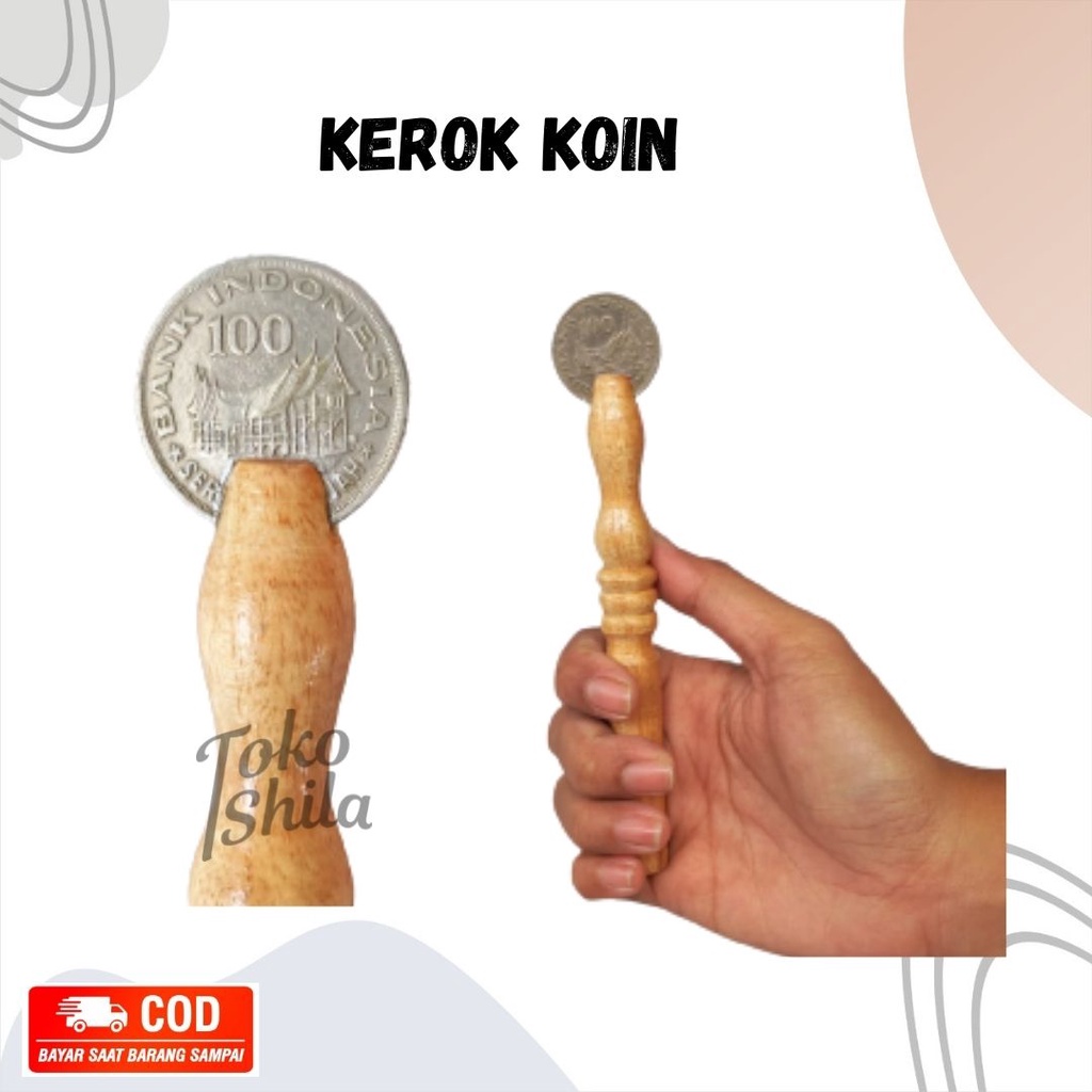 Alat Pijat Kerok Koin/ Alat Pijat Kerok Badan