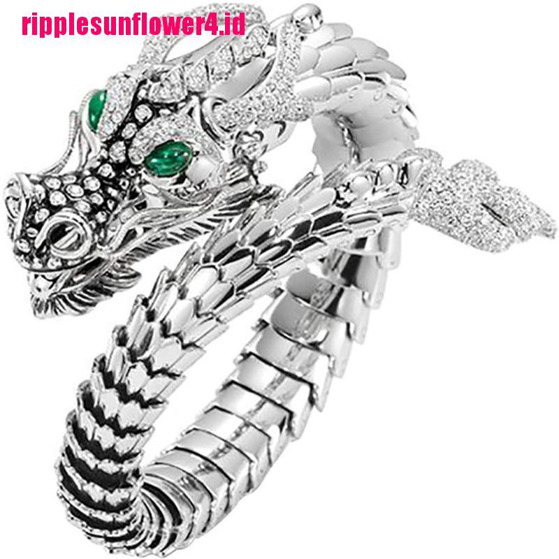 Cincin Motif Naga Cina Untuk Pria / Wanita