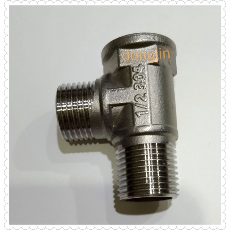 Tee Drat Luar Dalam Sambungan Keran Air 1/2 inch/Tee Shower