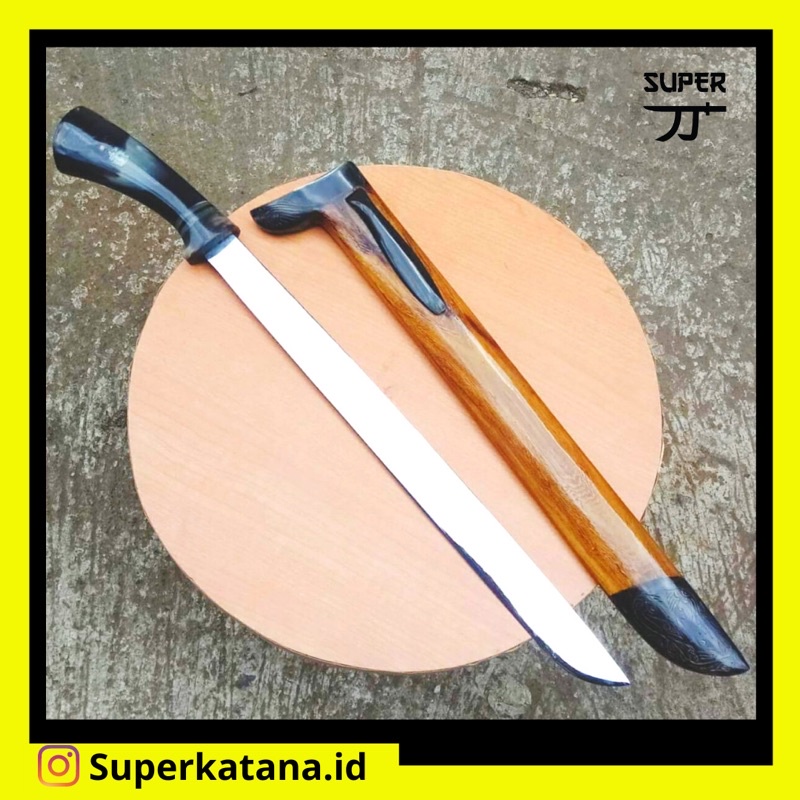 PISAU SEMBELIH KLASIK BAJA BEARING MIRORR POLISH SUPER TAJAM