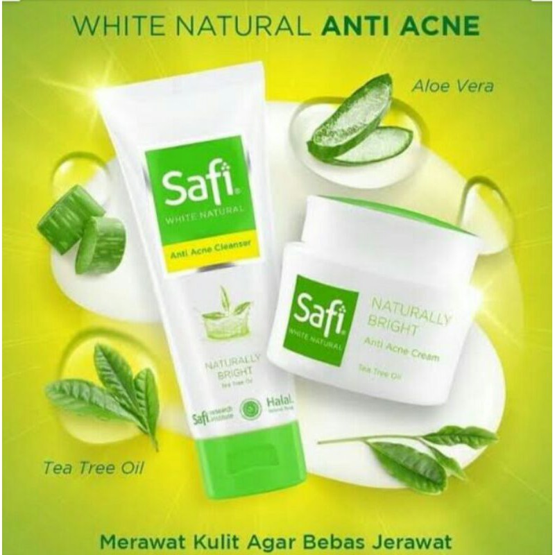 Safi White Naturals Anti Acne Cream & Cleanser