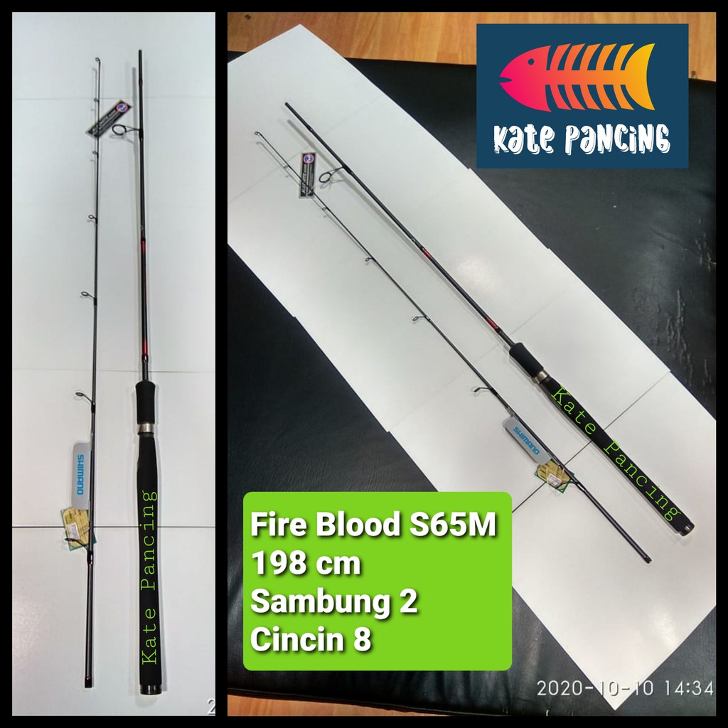 Joran Pancing Shimano Fire Blood S65M