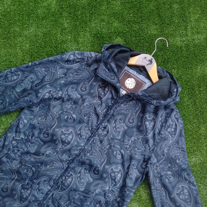 Zip hoodie pretty green navy