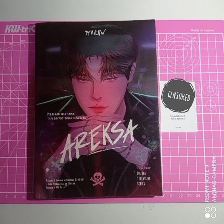 [ PRE-LOVED ] NOVEL AREKSA NEW COVER  BY ITAKRN