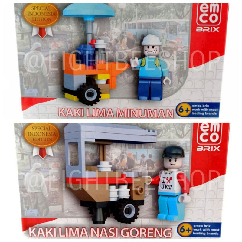 EMCO BRIX Kaki Lima Indonesia Edition Mainan Anak