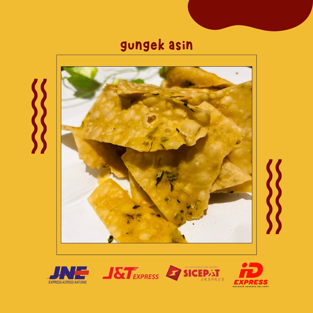 

Cemilan Bandung I Makanan Ringan I Gungek asin