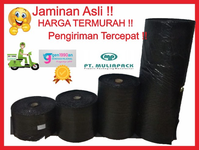 

HJK Plastik Bubble Wrap 50mx60 cm sgt Tebal Mulia Pack Biru Tomang JakBar