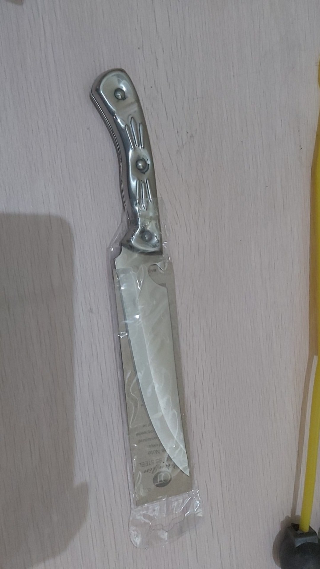 Pisau Dianjin Tanggung 6 / Pisau Besi Stainless Super Tajam Dianjin