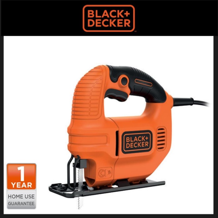 BLACK+DECKER MESIN GERGAJI POTONG PAPAN KAYU JIG SAW JIGSAW KS501