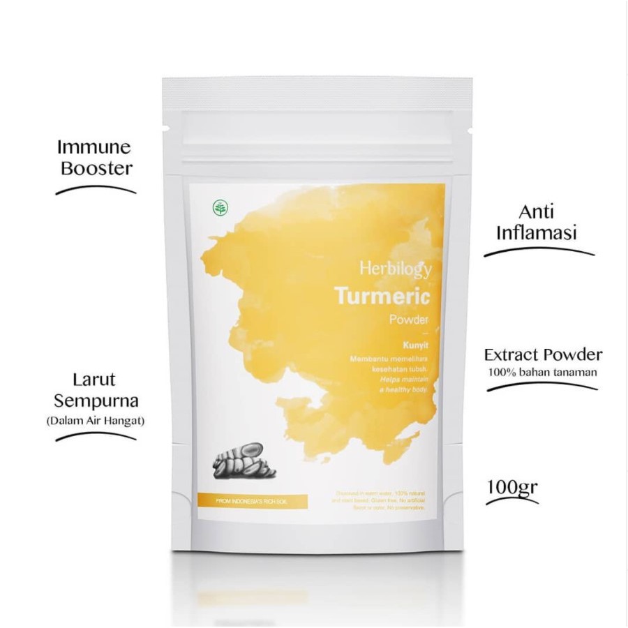 HERBILOGY Turmeric Extract Powder (Kunyit) 100g