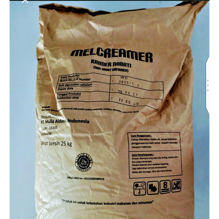 

Creamer - 1 Sak Creamer 25 Kg Reguler