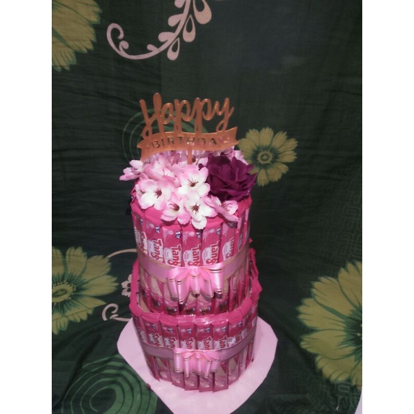 

Buket cake Snack Tango