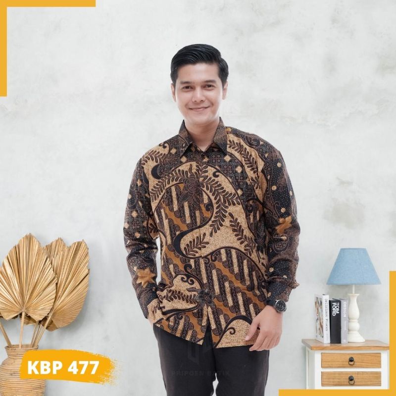 kemeja batik halus furing kemeja premium halus solo size M L XL XXL