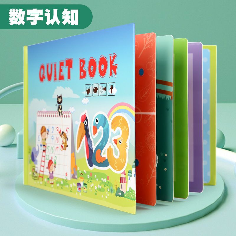 QUIET BOOK/BUSY BOOK/BUKU AKTIVITAS VELCRO ANAK/KIDS ACTIVITY BOOK