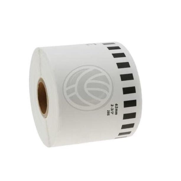 

[ART. 118] Label brother 62mm x 30 m DK-22205 DK22205 barcode thermal tape continous length paper ta