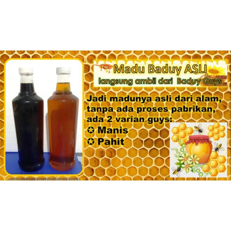 

Madu Asli Baduy