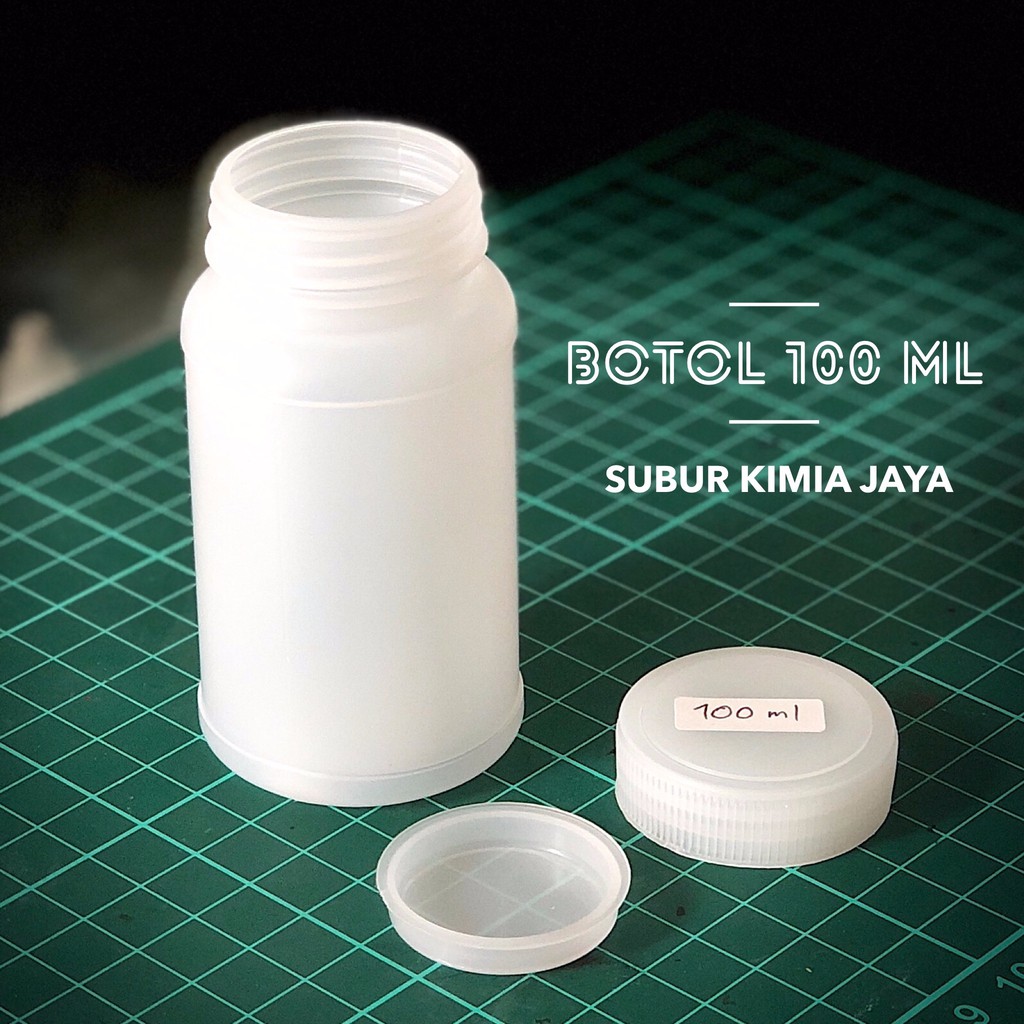 

Botol Kapsul / Selai 100 ml Double Lid