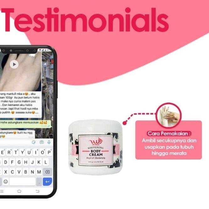 WUB Body Cream (Bleaching) 200Gr