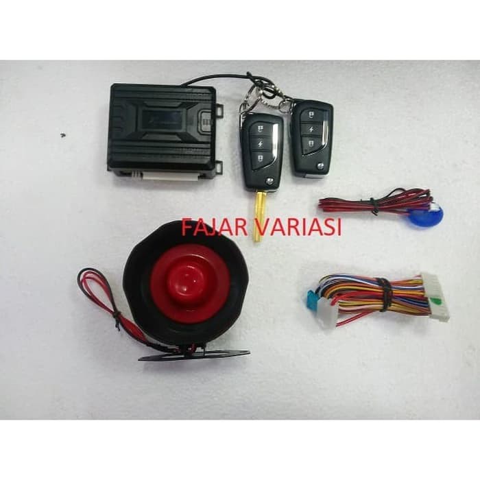 alarm mobil model kunci lipat /flip key mobil toyota