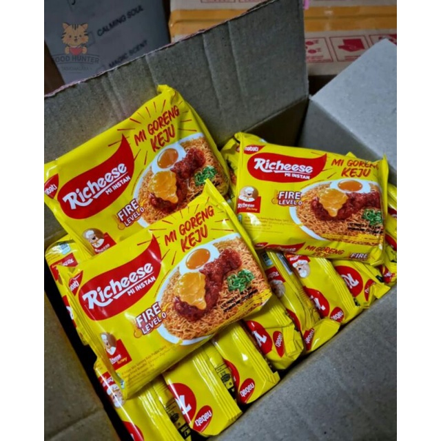 

mie goreng Richeese keju lv 0 kartonan
