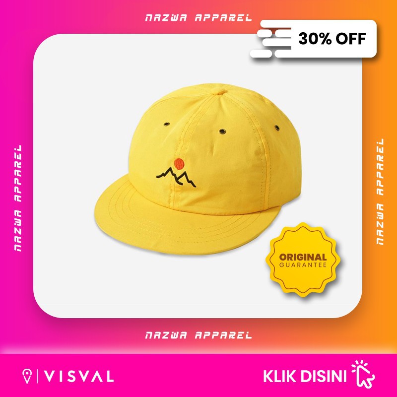 TOPI HONJO CAP VISVAL YELLOW
