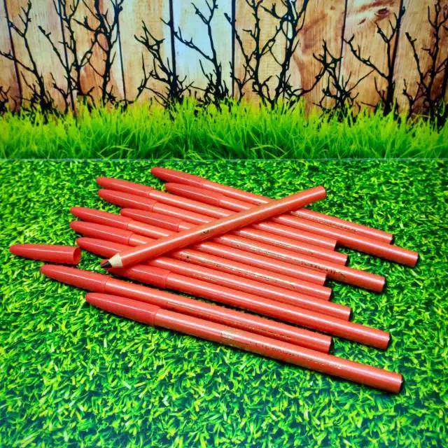 [12 pcs] PENSIL ALIS DAVIS COKLAT//PENSIL.ALIS ORANGE