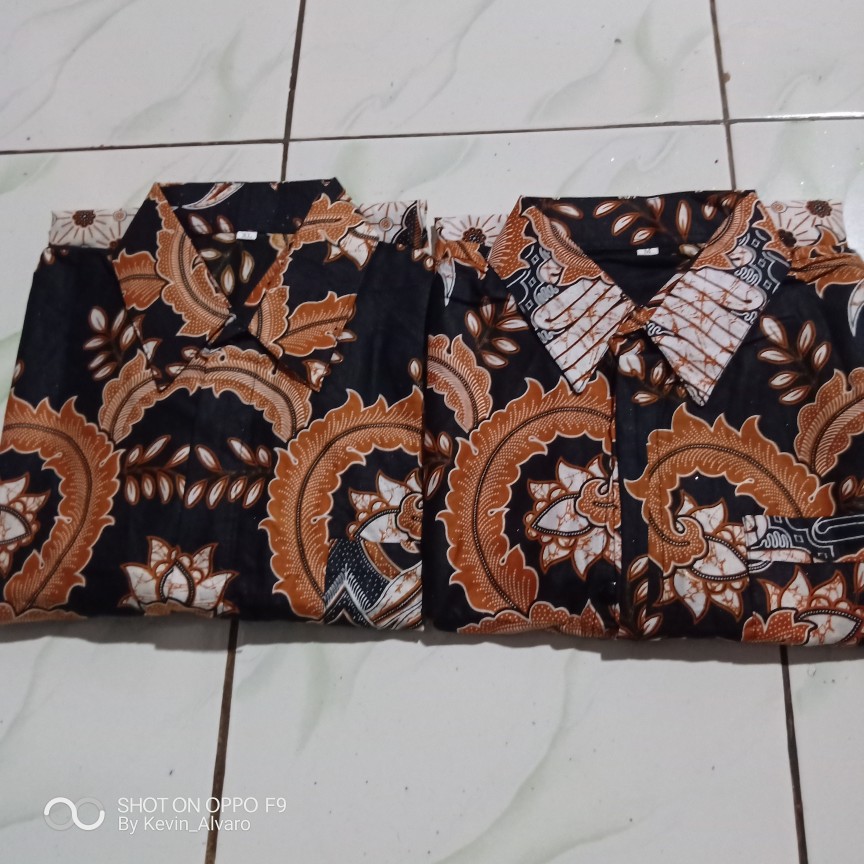 [new Arival Termurah] Couple Batik Pinguin Denada Brukat Halus Super Maura