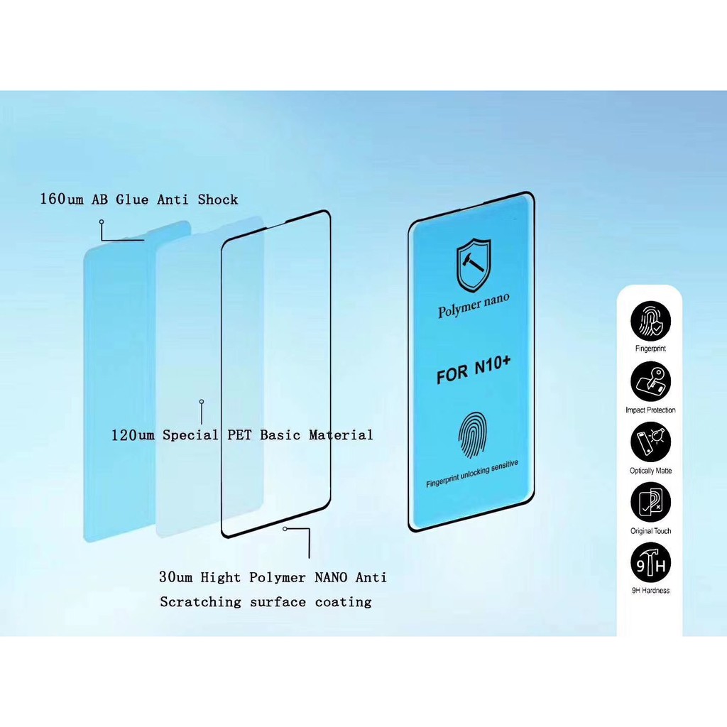 Screen Protector Samsung Full Screen Curve Polymer Nano Glass Cover Anti Gores Samsung