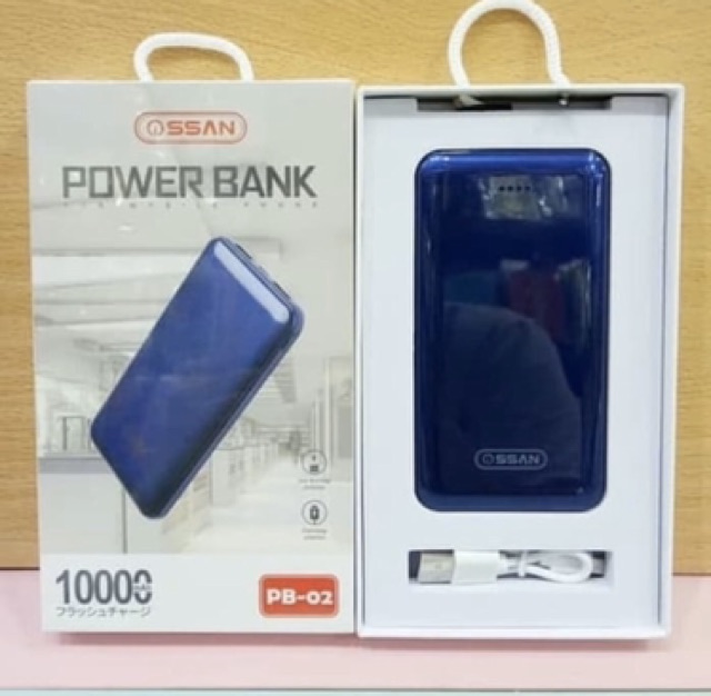 Powerbank Slim 10.000 mah Powerbank Ossan