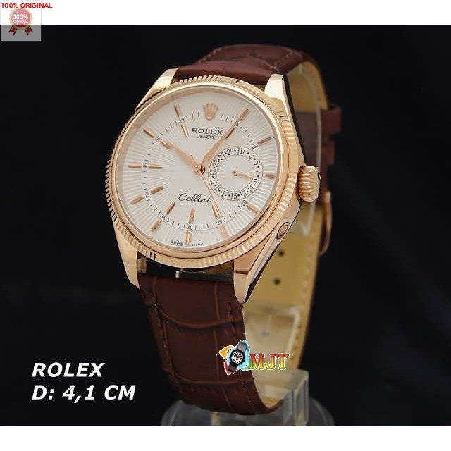 Terlaris Rolex Cellini Automatic Leather_KW Super AAA