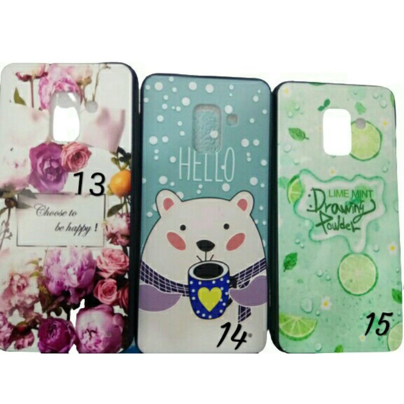 CASE FUZE GLASS TANTILA CASING SOFTCASE SAMSUNG A8 2018