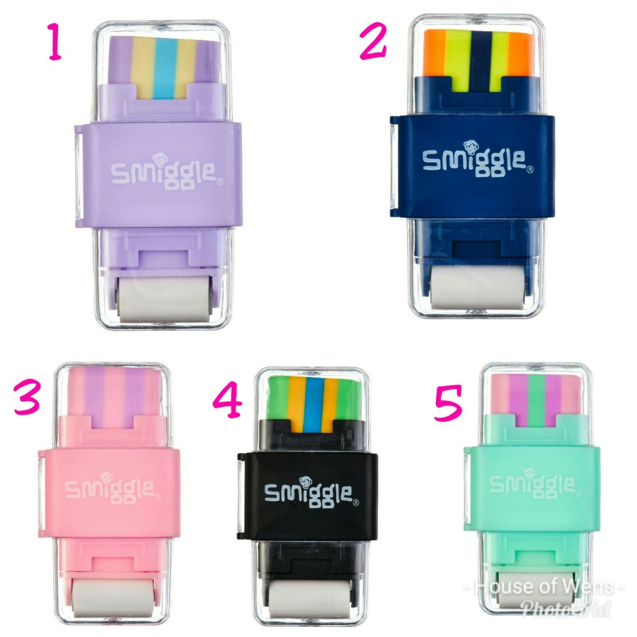 

SMIGGLE ERASER & SHARPENER - PENGHAPUS DAN RAUTAN SMIGGLE