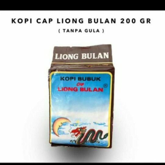 

Kopi Liong Bulan 200 gram