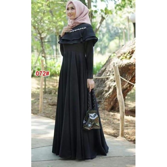 KODE BARU 356 072 Maxi dress fashion import  Baju  muslim  