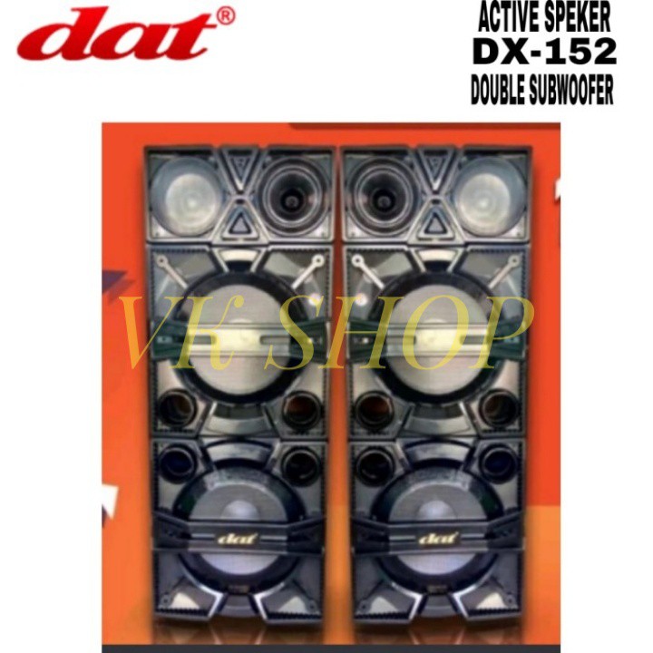 SPEAKER AKTIF DAT DX 152 (ORIGINAL) DAT DX-152 15 x 2 INCH