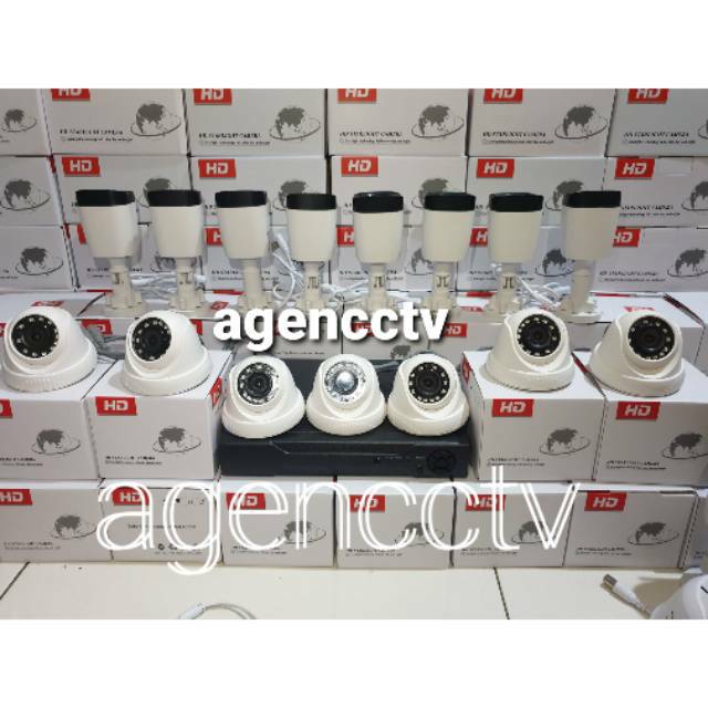 Paket cctv 15 chanel 5mp full hd ic sony lenkap siap pasang