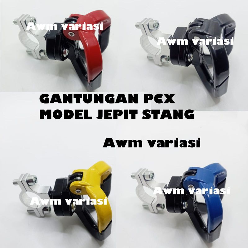 Gantungan barang motor Honda  PCX ADV DLL Model Caker Cantolan barang motor PCX ADV Hook Motor PCX ADV