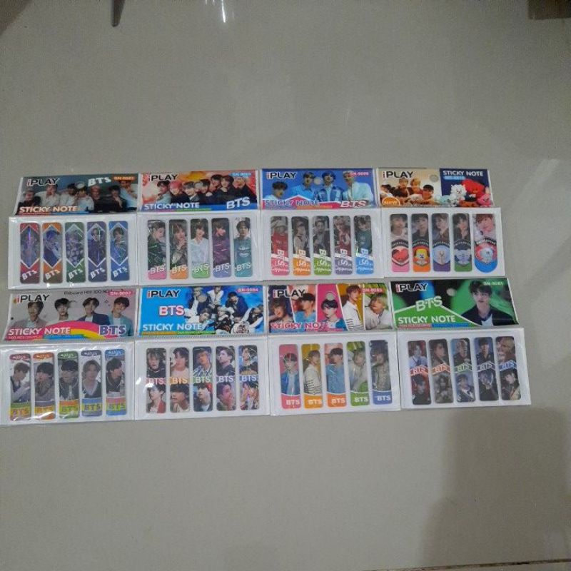 

Pembatas Buku Artis BTS / Stick Note BTS