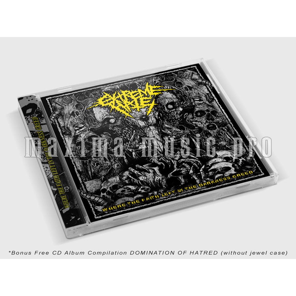 CD EXTREME HATE – Where The Faith Left In The Darkness Greed