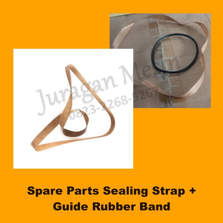 Spare Parts Sealing Strap Dan Guide Rubber Band Ossel Sparepart Sealing DBF900 Ossel sealer
