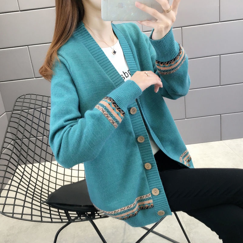 cardigan rajut rajut panjang jaket casual baju rajut