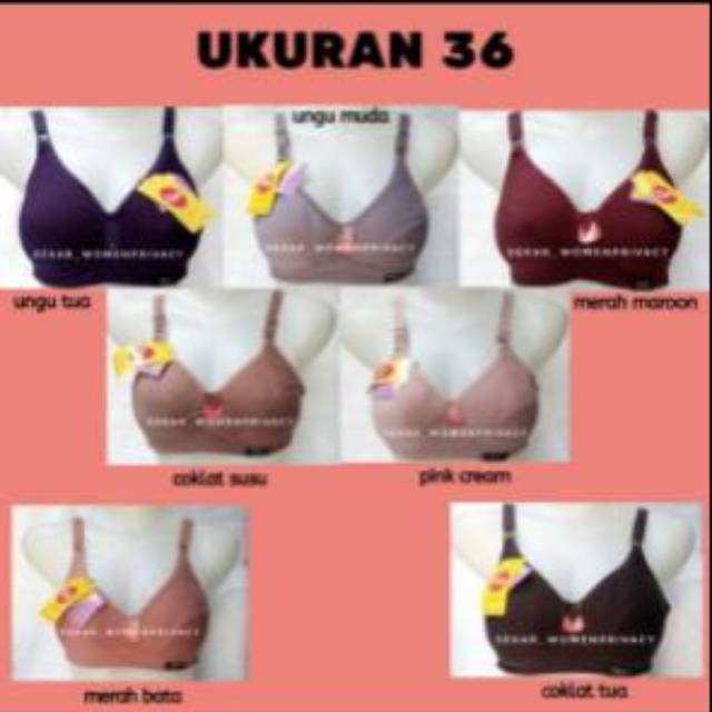 BRA/BH NON BUSA VENNA (ukuran 34,36,38)