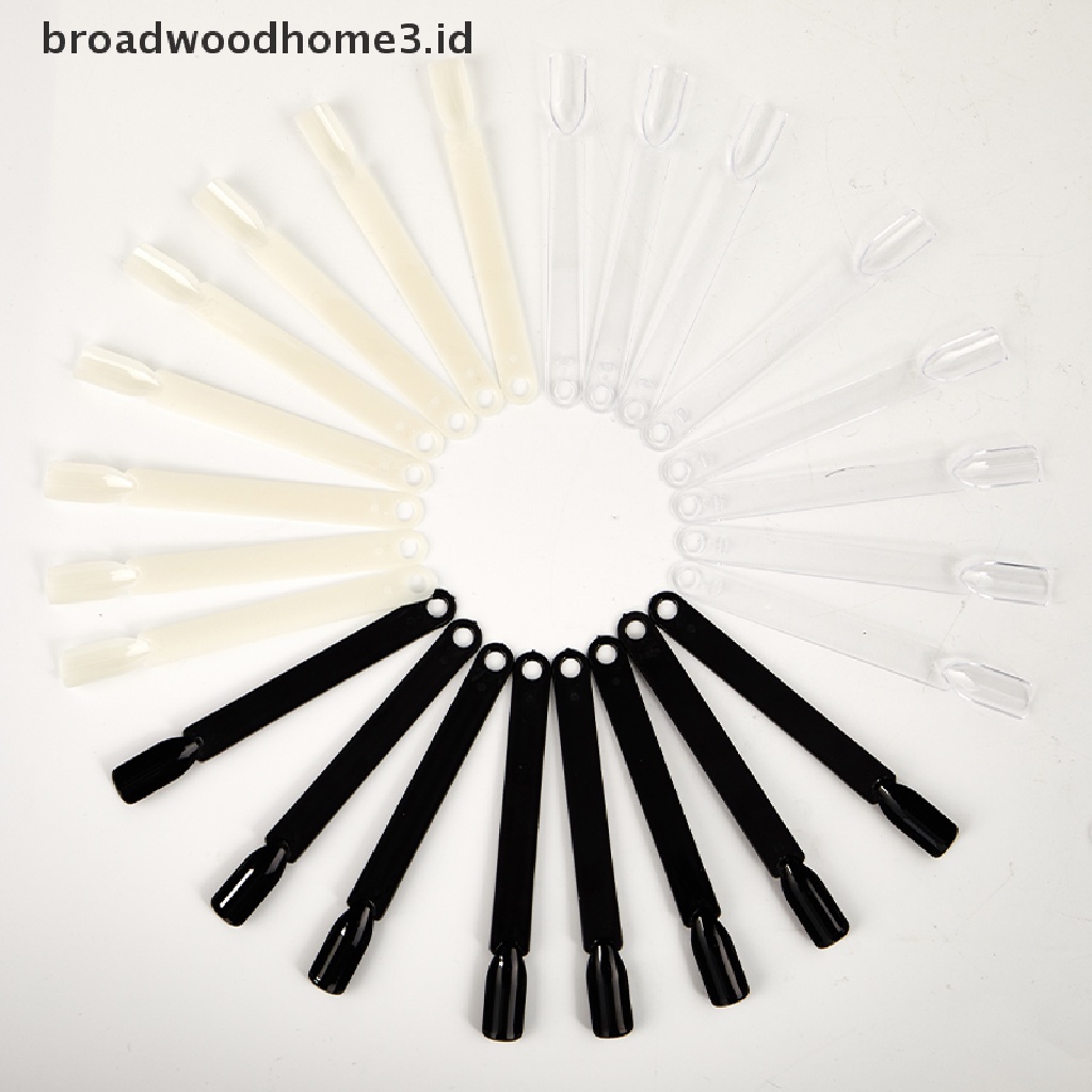 Swatch Stand Display Kuku Palsu Bahan Akrilik